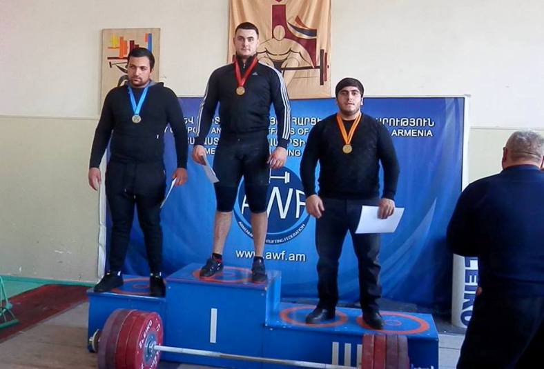 Հայտնի են ծանրամարտի Հայաստանի Հանրապետության 2018 թվականի չեմպիոնները 