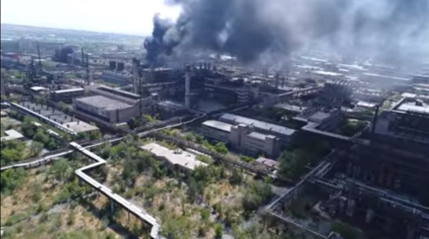 Այրվող «Նաիրիտը»՝ թռչնի թռիչքից.տեսանյութ