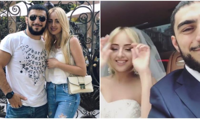 Առաջին կադրերը Միհրան Հարությունյանի հարսանիքից