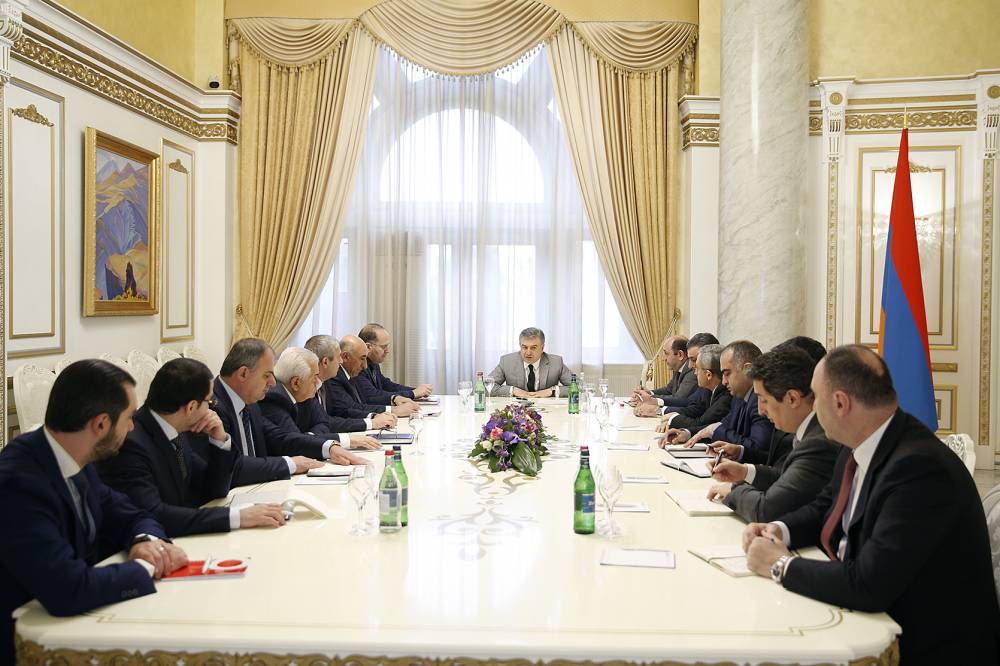 Բավականին լավ թափ ենք հավաքել և պետք է այդպես շարունակենք. Կարեն Կարապետյանի մոտ տեղի է ունեցել խորհրդակցություն