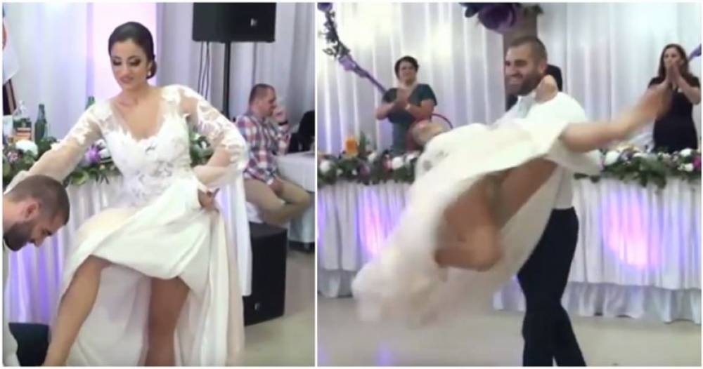 Despacito՝ հարսանիքի ժամանակ. հարսն ու փեսան մոռացել են հյուրերի մասին ու տրվել կրքին (տեսանյութ)