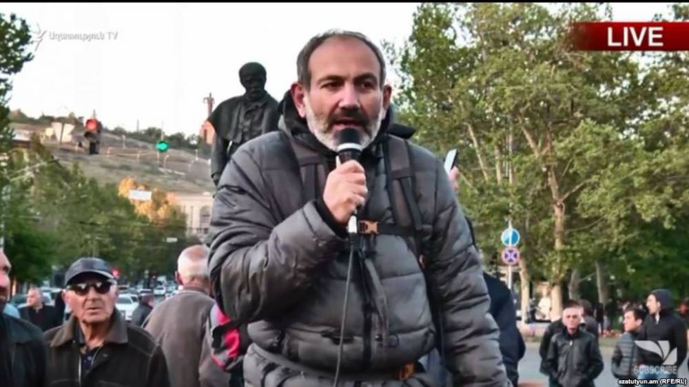 Ռեժիսորը Սերժ Սարգսյանն է. Փաշինյան