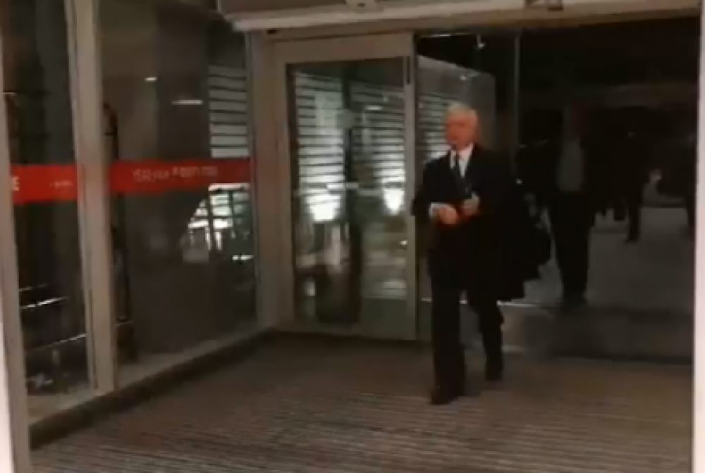 Էդվարդ Նալբանդյանը՝ «Զվարթնոց» օդանավակայանում (տեսանյութ)