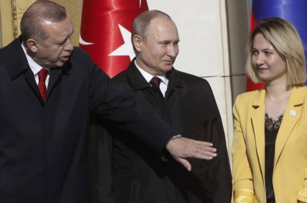 Էրդողանը, հանուն լավ լուսանկարի, Պուտինի կողքից «տարել» է աղջկան (տեսանյութ)