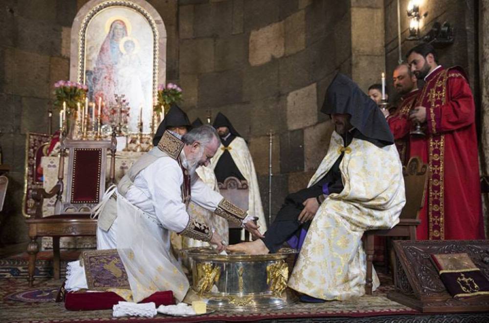 Ամենայն Հայոց Կաթողիկոսի հանդիսապետությամբ Ս. Գայանե վանքում կատարվել է Ոտնլվայի արարողությունը