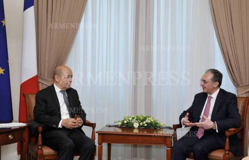 Մնացականյանը Ֆրանսիայի ԱԳ նախարարի հետ կքննարկի ԼՂ խնդիրը. Ֆրանսիայի ԱԳՆ