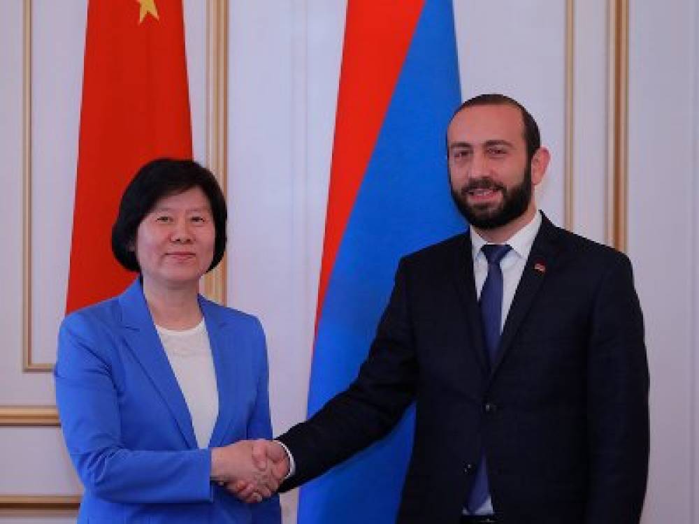 Արարատ Միրզոյանն ընդունել է Շեն Յուեյուեի գլխավորած պատվիրակությանը