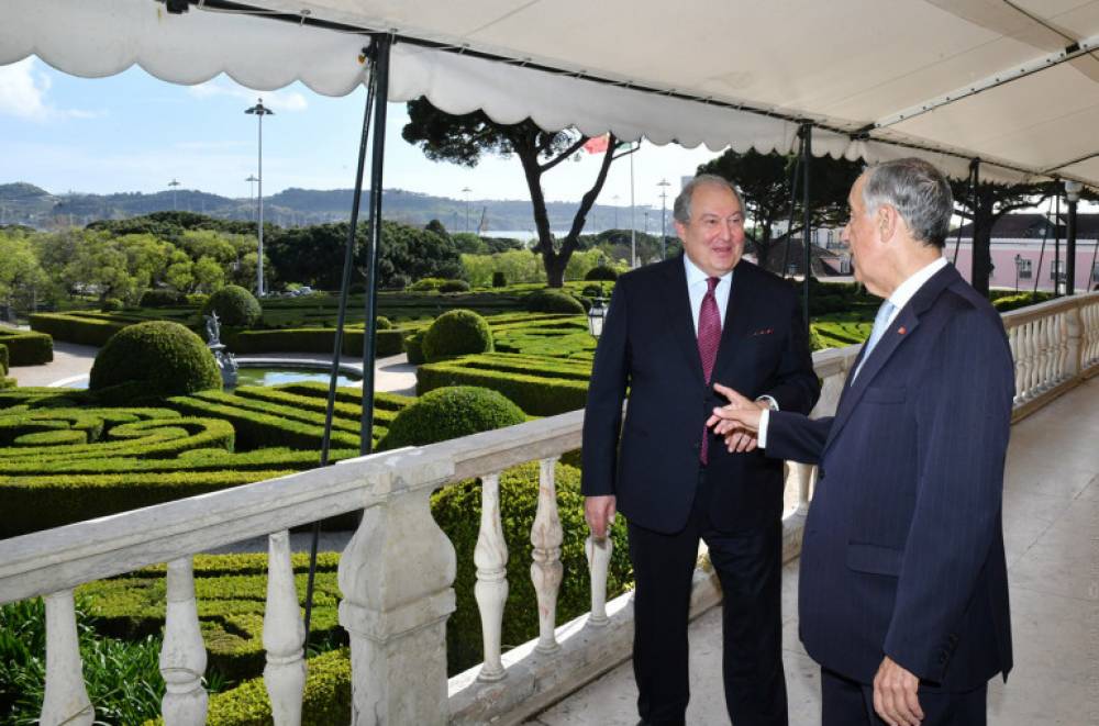 Հայաստանի և Պորտուգալիայի նախագահները մտքեր են փոխանակել փոխգործակցության հնարավոր ուղղությունների շուրջ