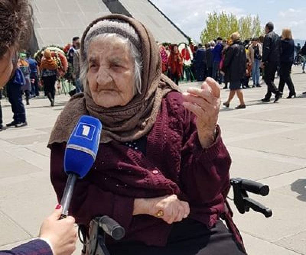 Ցեղասպանությունից փրկված Եպրաքսյա տատիկը 110 տարեկան է