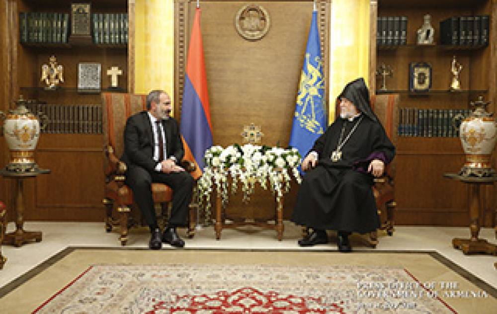 Վարչապետը հեռախոսազրույց է ունեցել Ն.Ս.Օ.Տ.Տ. Արամ Ա Մեծի Տանն Կիլիկիո Կաթողիկոսի հետ
