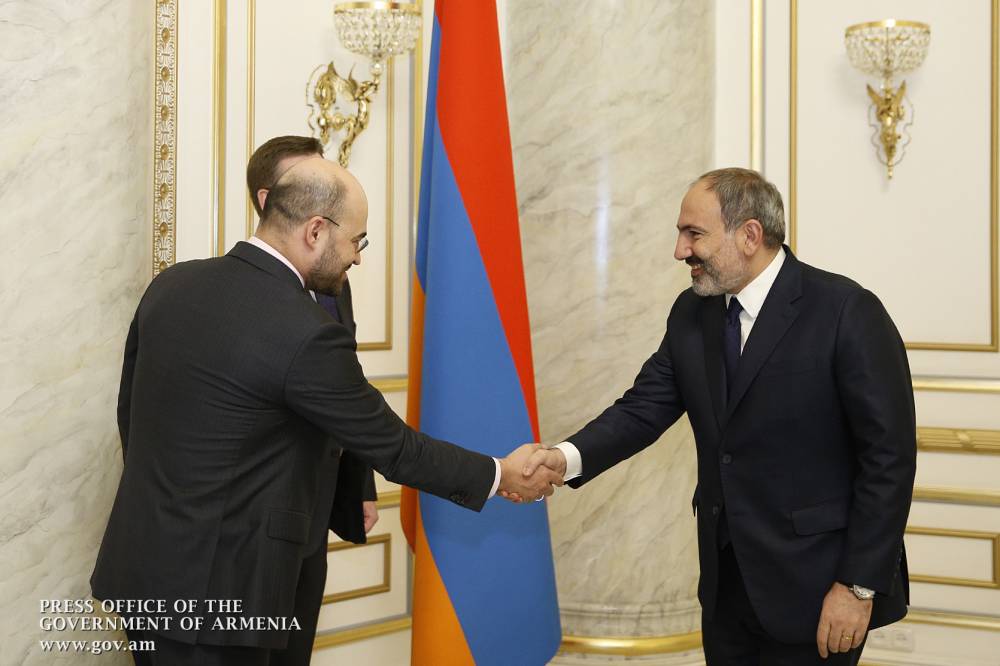 Վարչապետն ընդունել է «ՄՏՍ» խմբի ներկայացուցիչներին
