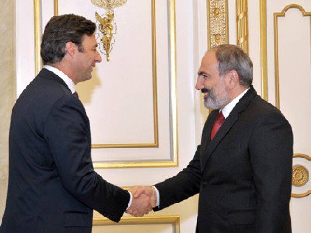 Քննարկվել են ՀՀ ԱԳՆ նախկին շենքի ներդրումային ծրագրի շուրջ հարցեր. Վարչապետն ընդունել է Մարտին Էռնեկյանին