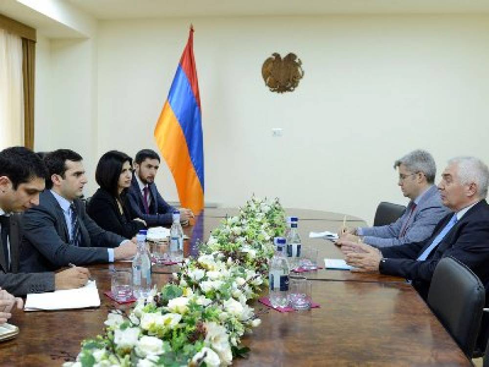 Հակոբ Արշակյանը Սվիտալսկիի հետ քննարկել է Հայաստանում ԵՄ ծրագրերը
