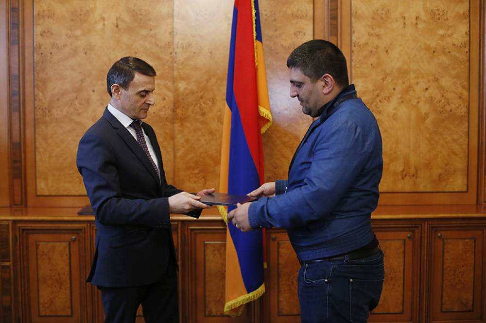 ՀՀ ոստիկանության պետն ընդունել է հասարակական խորհրդի անդամների (ՏԵՍԱՆՅՈՒԹ, ԼՈՒՍԱՆԿԱՐՆԵՐ)