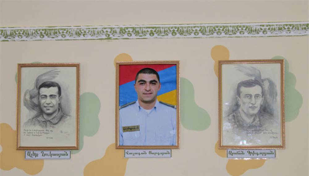 Թորոսգյուղում զոհված 3  հերոսների անունով դասասենյակ է բացվել