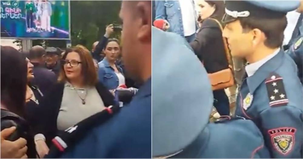 «Գնացեք Նիկոլին կարգի հրավիրեք». Վիճաբանություն՝ զոհվածների ծնողների եւ ոստիկանների միջև (Video)