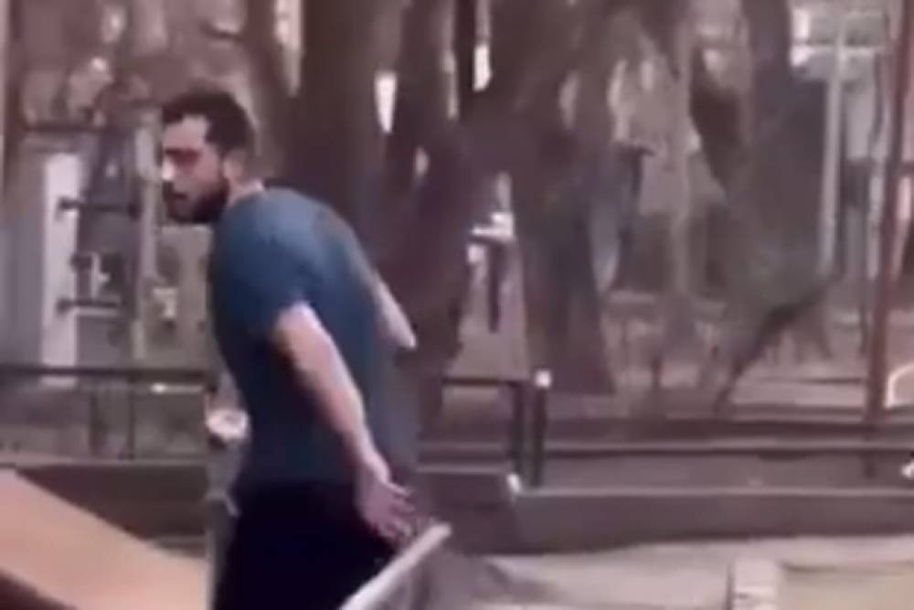 Ոստիկանները հայտնաբերել են կենդանու նկատմամբ դաժան վերաբերմունք ցուցաբերած անձին