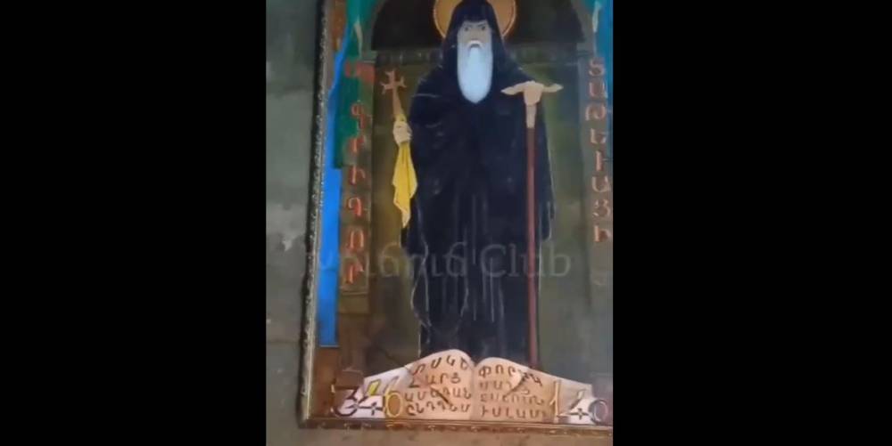 ՀՀ տարածք ներխուժած ադրբեջանցիներին հաջողվել է վանդալիզմ իրականացնել Որոտնավանքի եկեղեցում. (տեսանյութ)