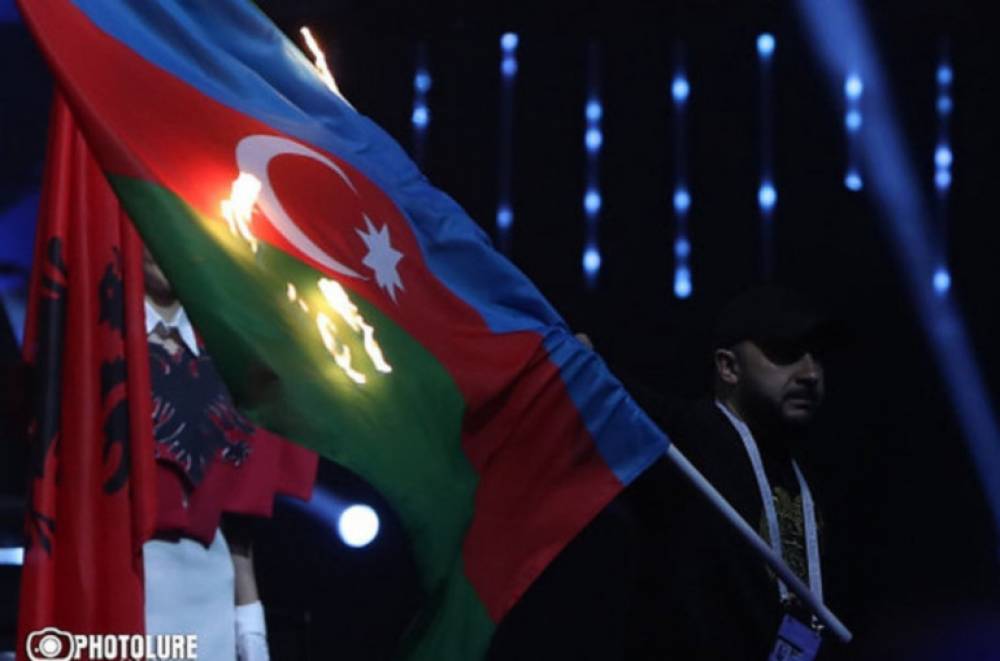 Ադրբեջանի գլխավոր դատախազությունը քրեական գործ է հարուցել Երևանում Ադրբեջանի դրոշն այրելու փաստով