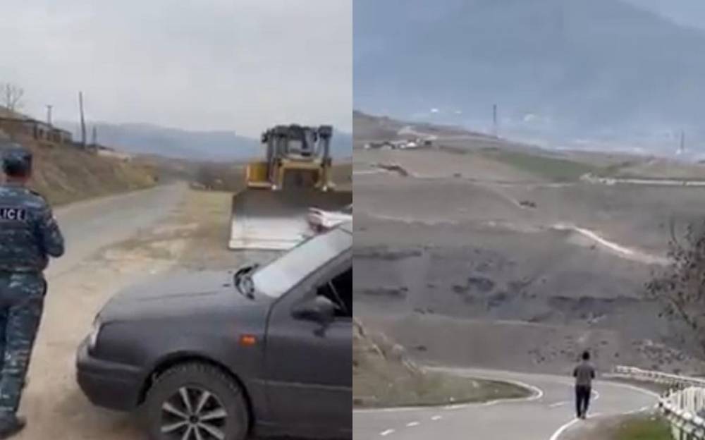 Կադրեր՝ Տեղհամայնքում հայերի և ադրբեջանցիների միջև փոխհրաձգությունից