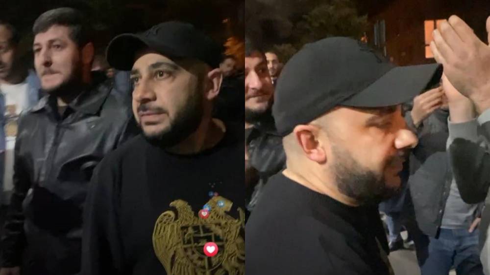 Ադրբեջանի դրոշը այրած Արամ Նիկոլյանը ազատության մեջ է. (տեսանյութ)