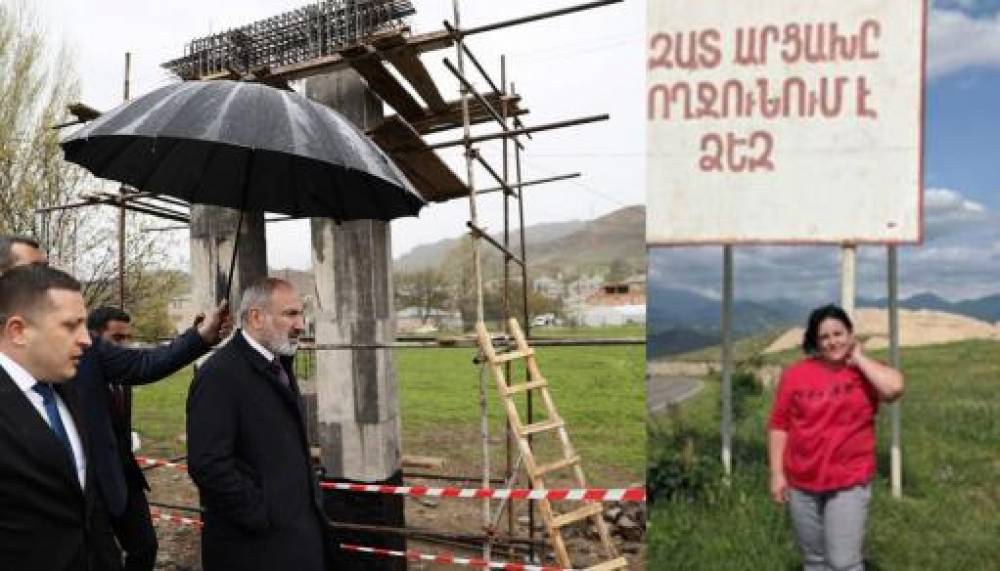 Փաշինյանի ուղղությամբ անձրևանոց նետած կնոջը մեղադրանք է առաջադրվել