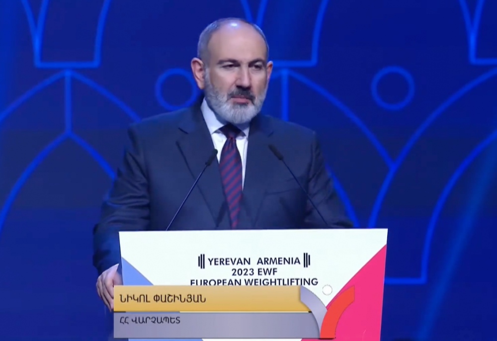 Ծանրամարտի ԵԱ-ն խորհրդանշում է, որ մեր երկիրը պատրաստ է բարձրացնել մեր առաջ դրվող ծանրությունները. Փաշինյան