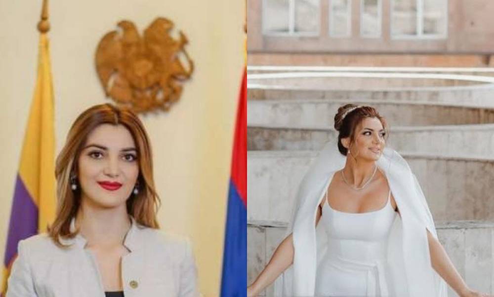 Էջմիածնի քաղաքապետ Դիանա Գասպարյանն ամուսնացել է (լուսանկարներ)