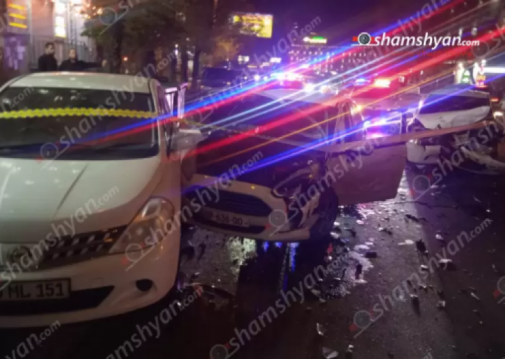 Խոշոր ավտովթար՝ Երևանում. կան վիրավորներ