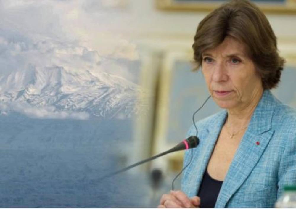 Ֆրանսիայի ԱԳ նախարարը Twitter-ում կիսվել է Արարատի լուսանկարով