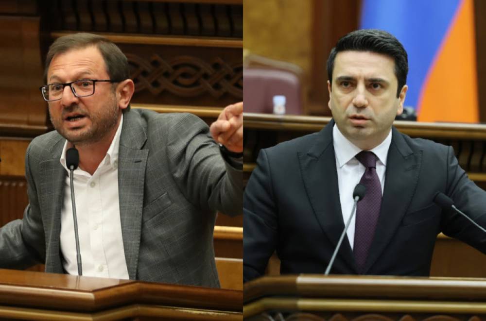 «Տեքստը՝ 3, ընթերցանությունը՝ 2», «Ձեր ցուցակի միջից անուններ ասե՞մ՝ հայերեն չեն կարողանում գրել»․ Մանուկյան-Սիմոնյան բանավեճ՝ ԱԺ-ում (տեսանյութ)