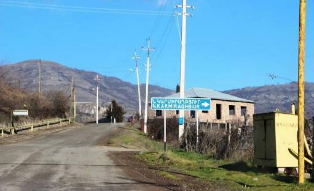 Ներքին Կարմիր աղբյուրում ադրբեջանական գնդակը վնասել է մարդատար ավտոմեքենա