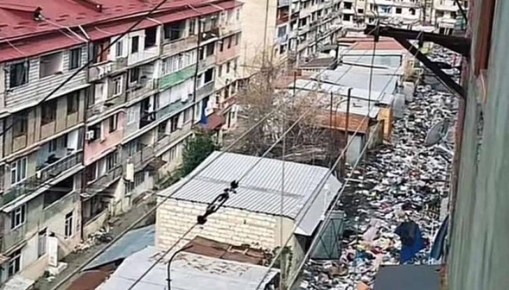 Ավերված ու թալանված Ստեփանակերտը (լուսանկարեր)