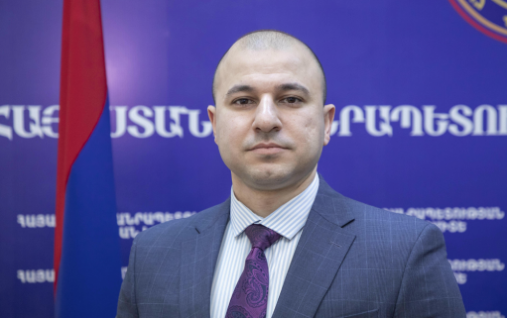 Ռոբերտ Վարդանյանը նշանակվել է քննչական վարչության Մալաթիա-Սեբաստիայի քննչական բաժնի պետ