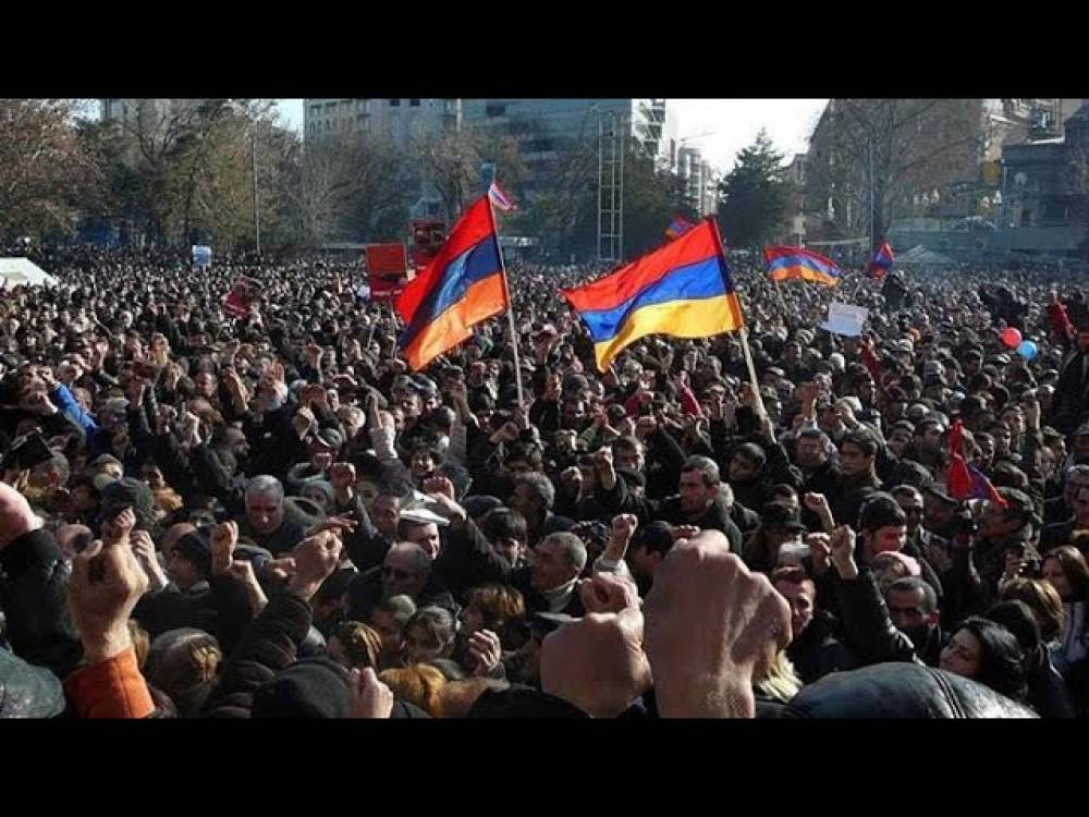 LIVE. Պահանջում են, որ Փաշինյանը հեռանա․ հանրահավաք
