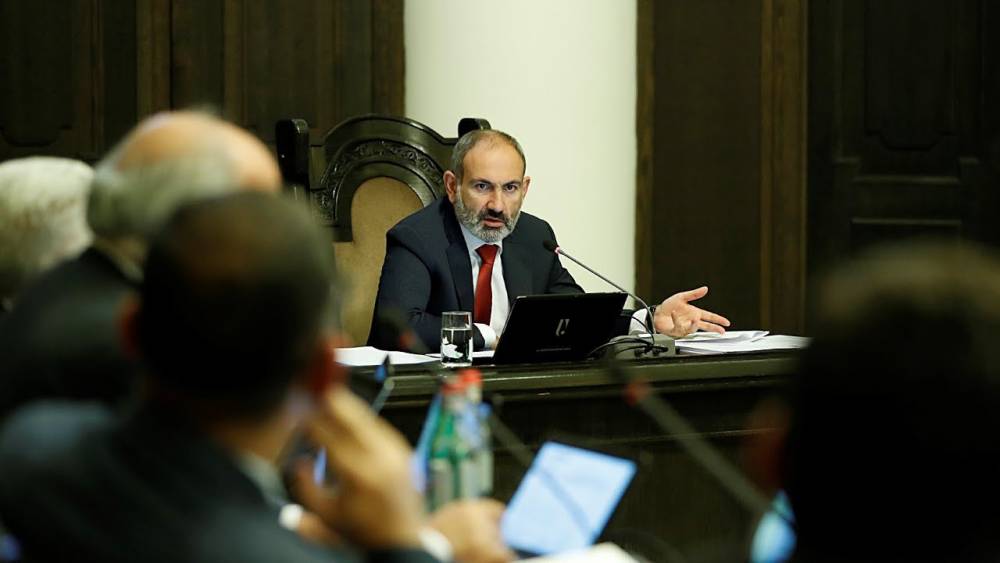 Ուղիղ․ Փաշինյանը վարում է Կառավարության նիստը