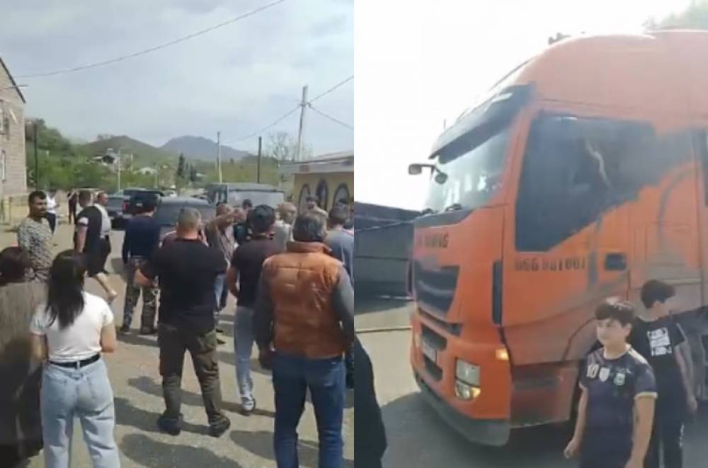 Գյուղացիները փակել են Կիրանց-Ոսկեպար ճանապարհը և չեն թողնում՝ մեկնարկեն ականազերծման աշխատանքներ, որոնք իրականացվում են Տավուշից հայկական զորքերի ետ քաշման համար (տեսանյութ)