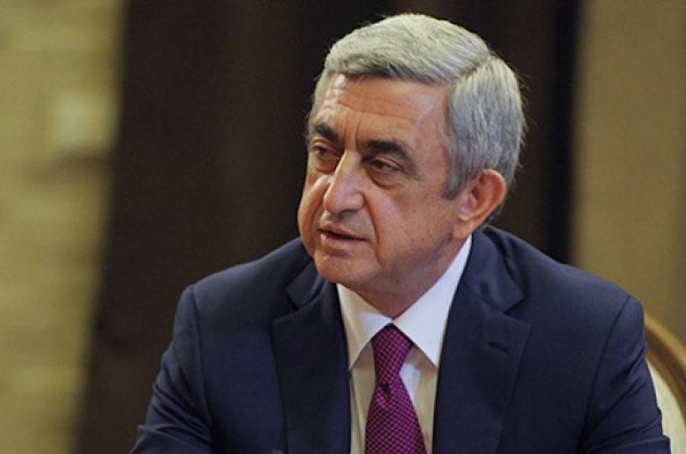 Արցախի ղեկավարությանն ասել եմ՝ եթե այդպիսի դիրքորոշում ունենաք, չի բացառվում, որ մի օր բոլորով հավաքվենք Երևանում և երգենք «Ստեփանակերտ-Ստեփանակերտ». Սերժ Սարգսյան