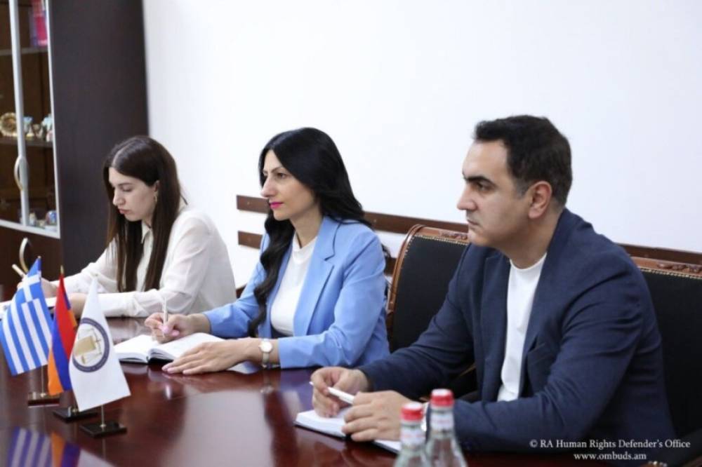 ՄԻՊ-ը Հունաստանի դեսպանի հետ քննարկել է հակախտրականության ոլորտում առկա մարտահրավերները