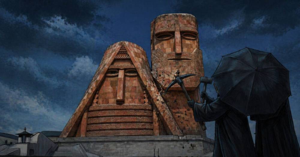 Ահազանգ Արցախի՝ «Մենք ենք, մեր սարերը» հուշարձանը ոչնչացնելու մասին