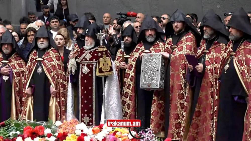 Ինչ խոսք ասաց Վեհափառը՝ Ծիծեռնակաբերդում