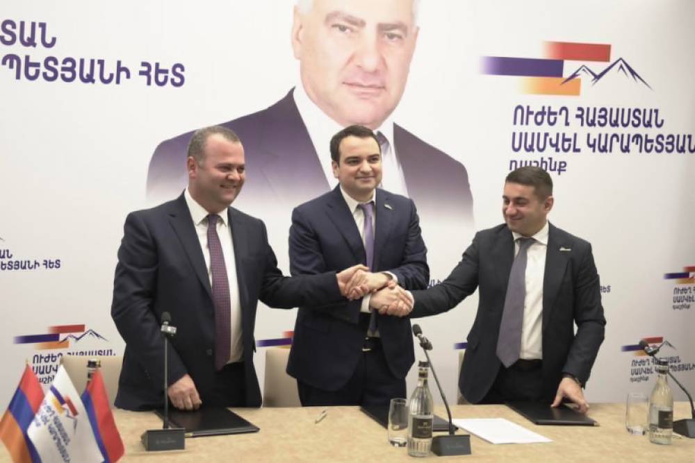 Ինչո՞ւ է «Ուժեղ Հայաստանի» հետ դաշինքի հուշագիրն ստորագրել «Հայաստանը ես եմ» նախաձեռնության ղեկավարը. «Փաստ»