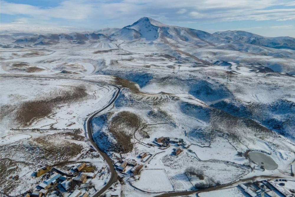 Մի շարք բնակավայրերում ձյուն է տեղում