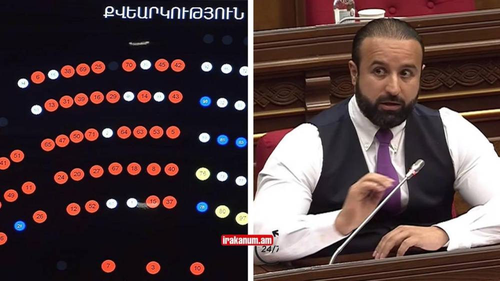 ՔՊ-ն մերժեց թիմակից Հայկ Սարգսյանին. ուշագրավ քվեարկություն ԱԺ-ում