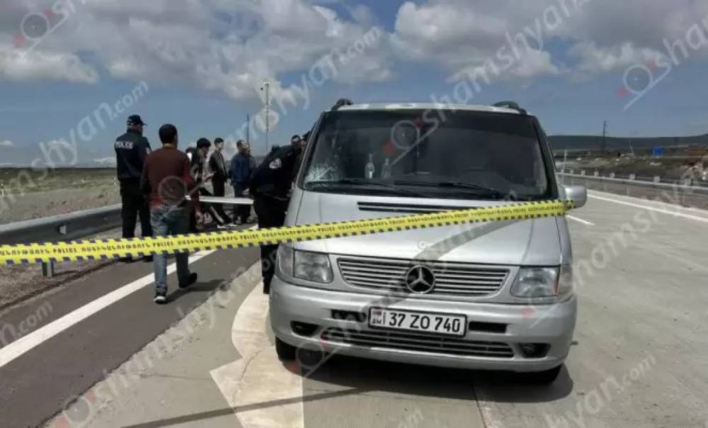 Երևան-Գյումրի ավտոճանապարհին վարորդը վրաերթի է ենթարկել հետիոտնի