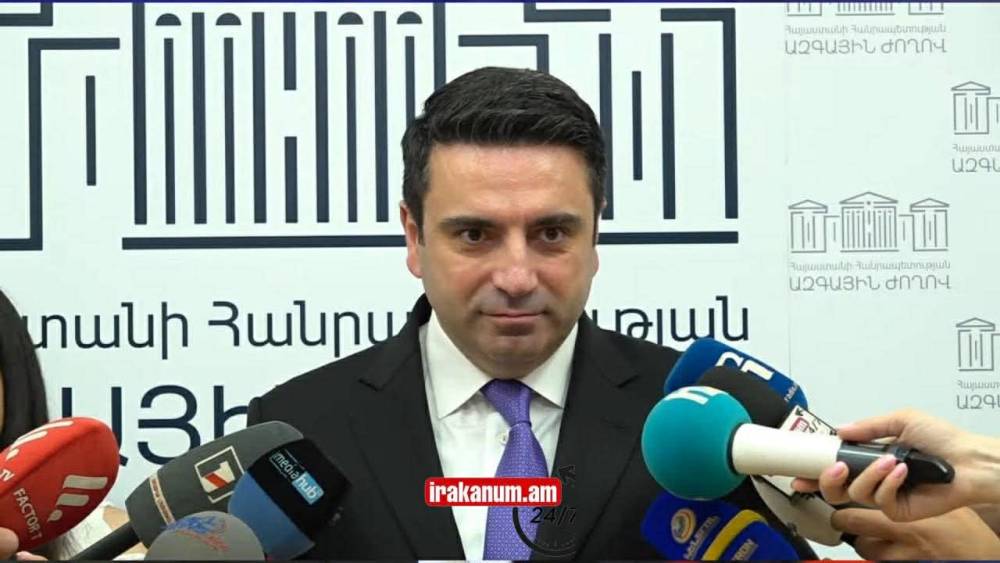 Հիմա. Ալեն Սիմոնյանի ճեպազրույցը