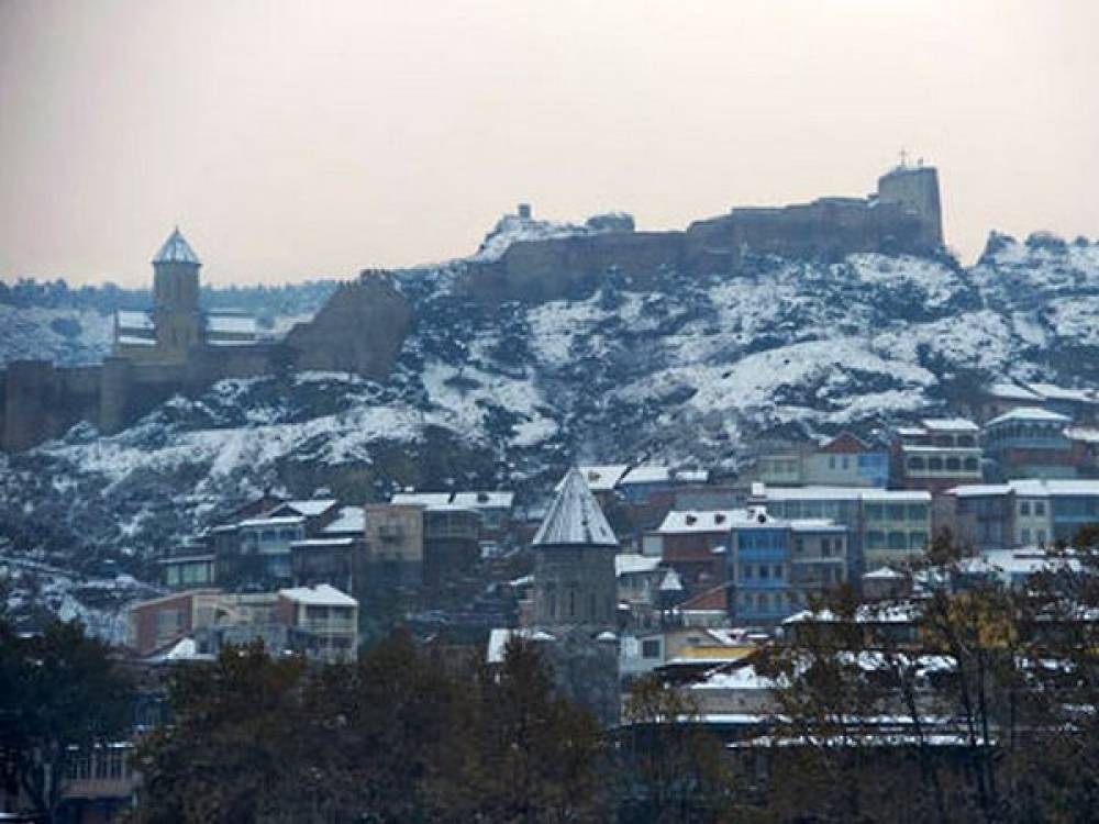 Վրաստանում ձյուն է տեղացել (տեսանյութ)