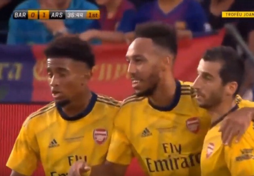 Օբամեյանգի գեղեցիկ գոլի շնորհիվ Արսենալը հաղթում է առաջին խաղակեսից հետո (տեսանյութ)