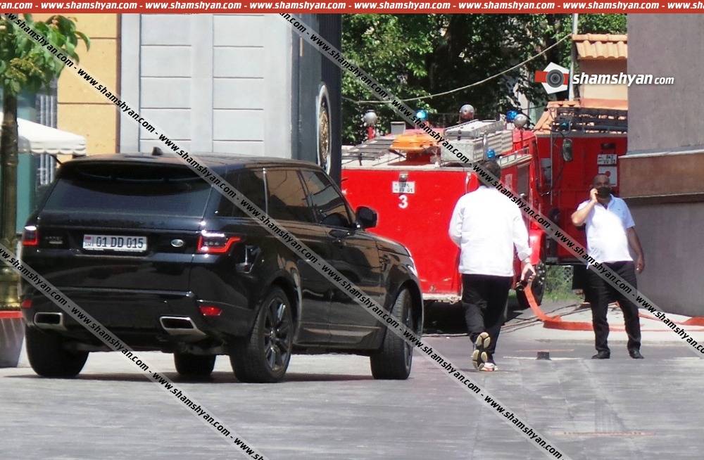 Արտակարգ դեպք Երևանում. գործարար Խաչատուր Սուքիասյանի տուն են ժամանել հրշեջ-փրկարարական ջոկատից 2 մարտական հաշվարկ