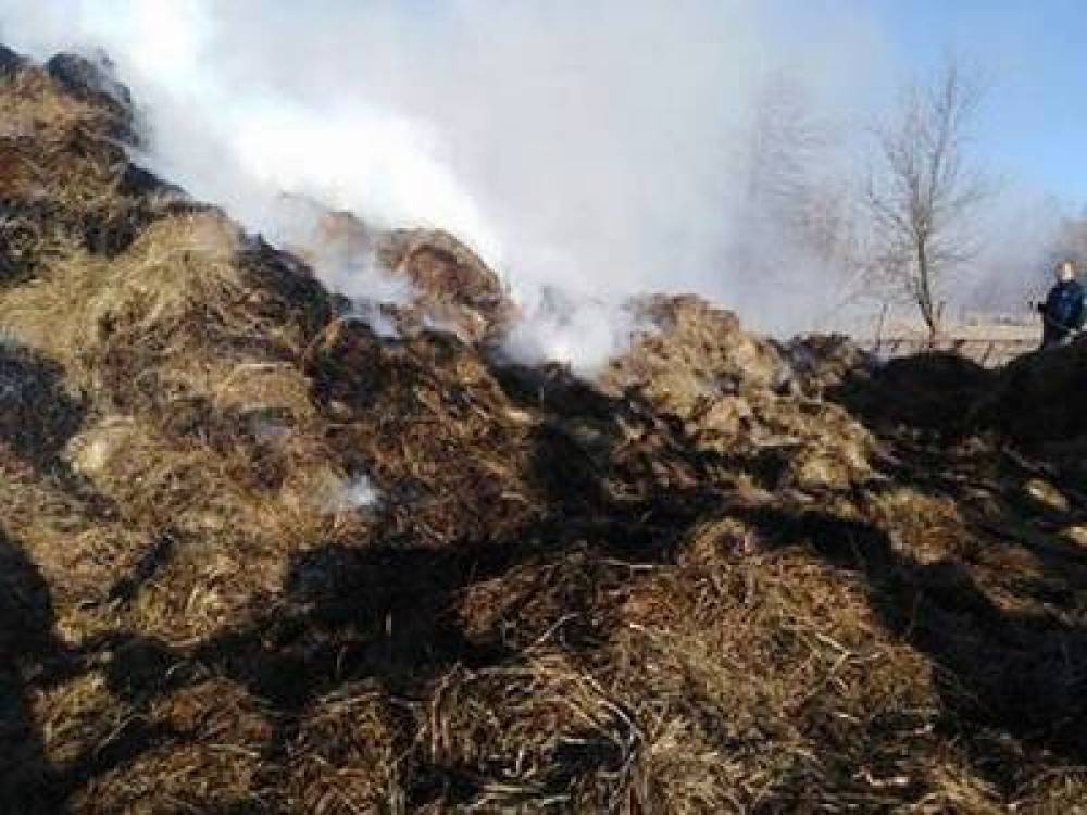 Օձուն գյուղում այրվել է մոտ 2000 հակ անասնակեր